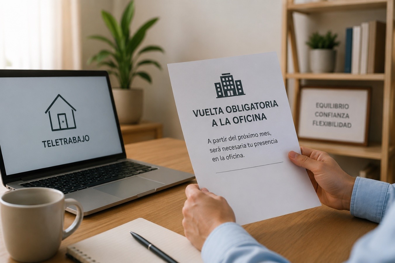 ¿Puede mi empresa quitarme el teletrabajo? Lo que debes saber antes de aceptar una vuelta obligatoria a la oficina